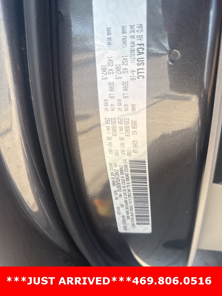 2018 Chrysler Pacifica Hybrid Limited photo 12