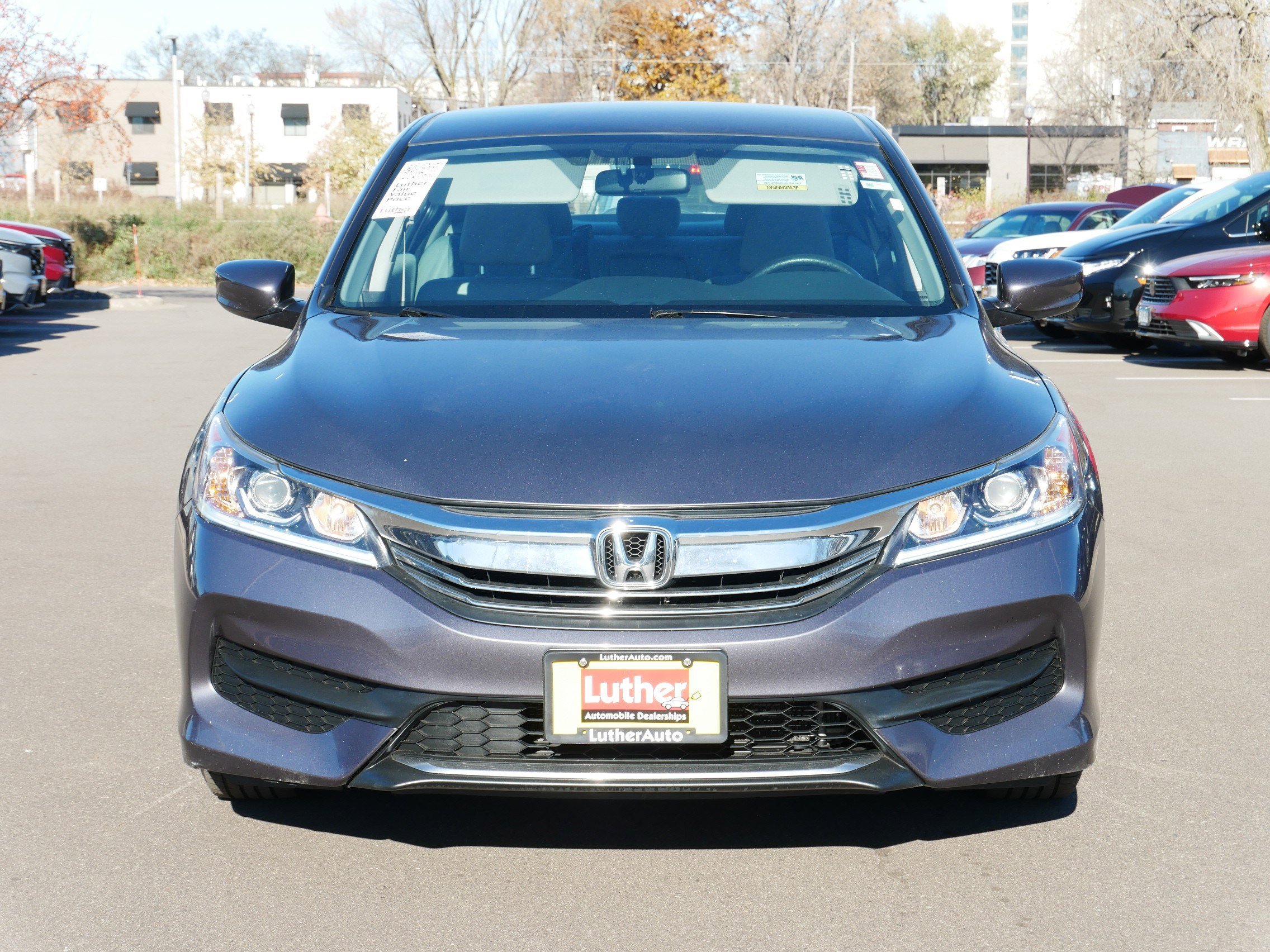 Certified 2016 Honda Accord LX with VIN 1HGCR2F31GA124381 for sale in Hopkins, MN