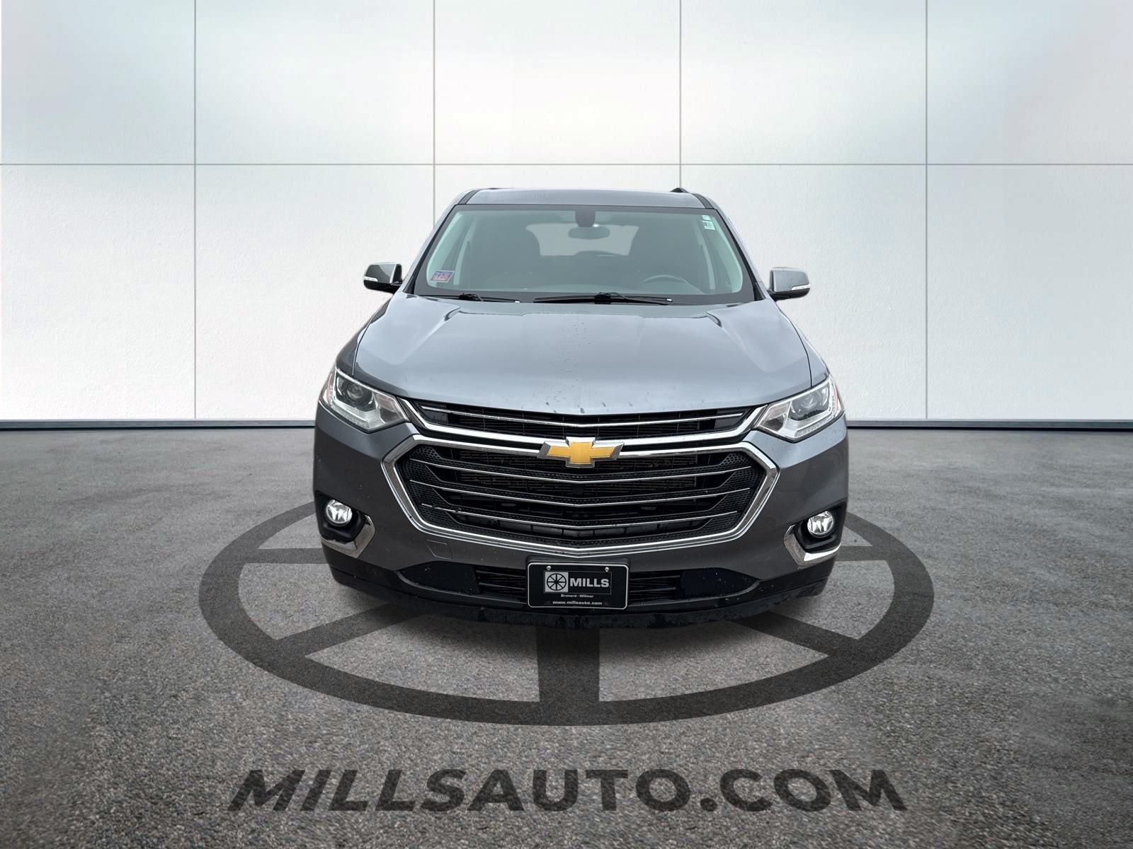 Used 2021 Chevrolet Traverse 1LT with VIN 1GNEVGKW7MJ123772 for sale in Brainerd, Minnesota