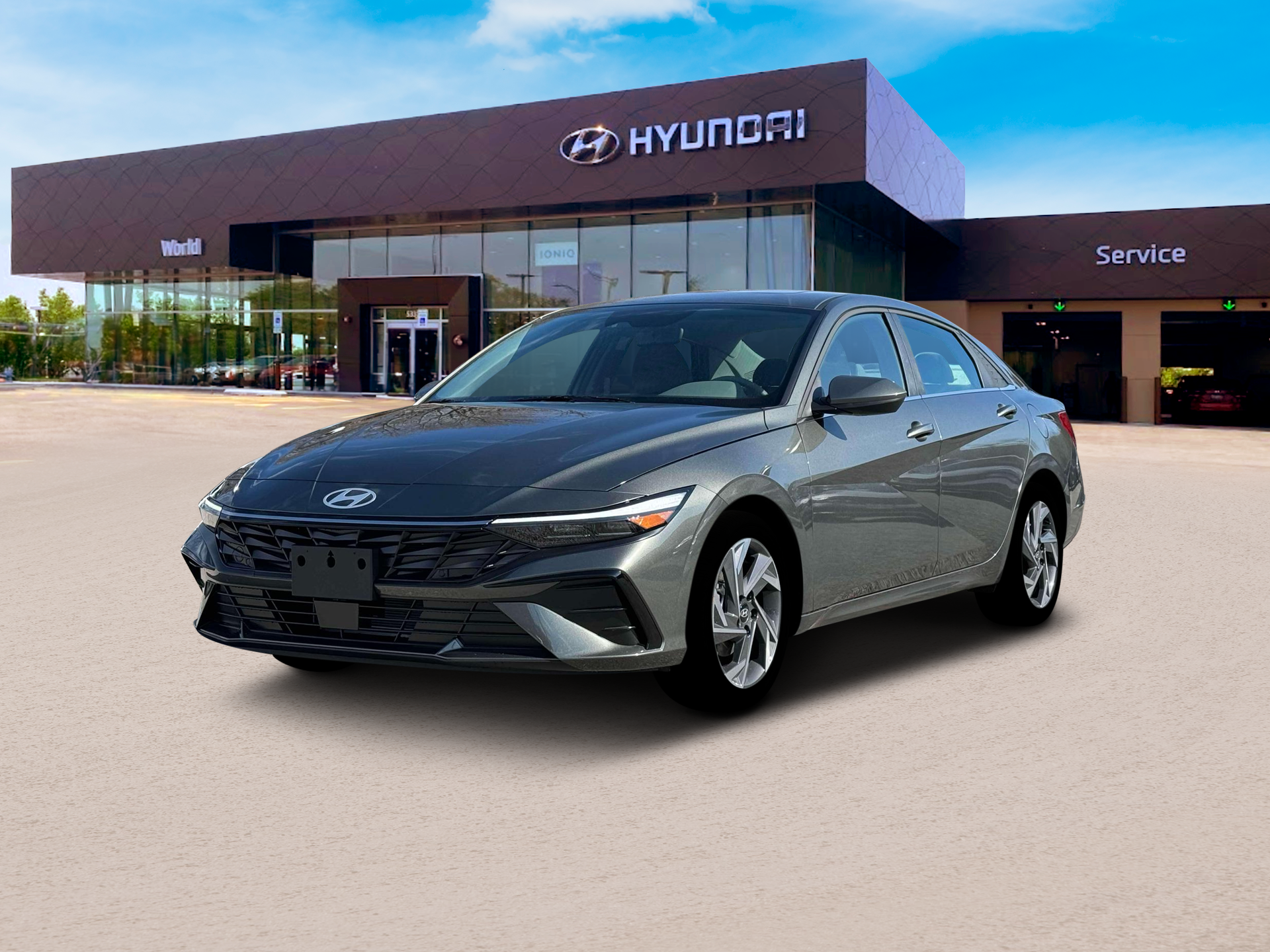 New 2025 Amazon Gray Hyundai SEL Convenience image 1