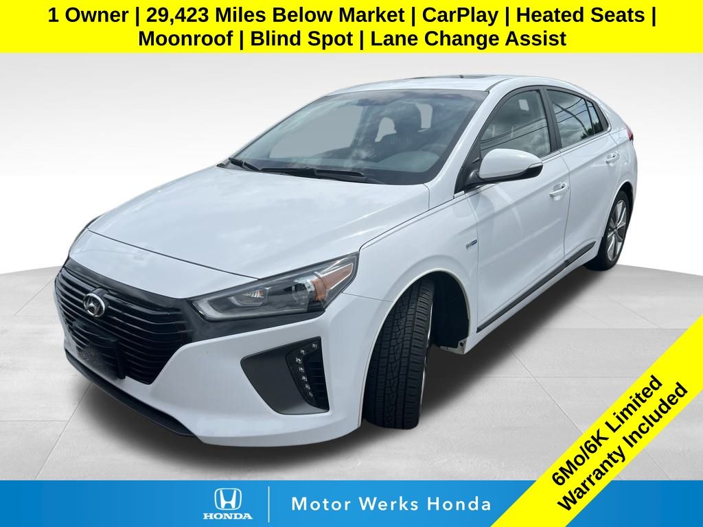 Used 2018 Hyundai IONIQ Limited with VIN KMHC85LC2JU065348 for sale in Barrington, IL