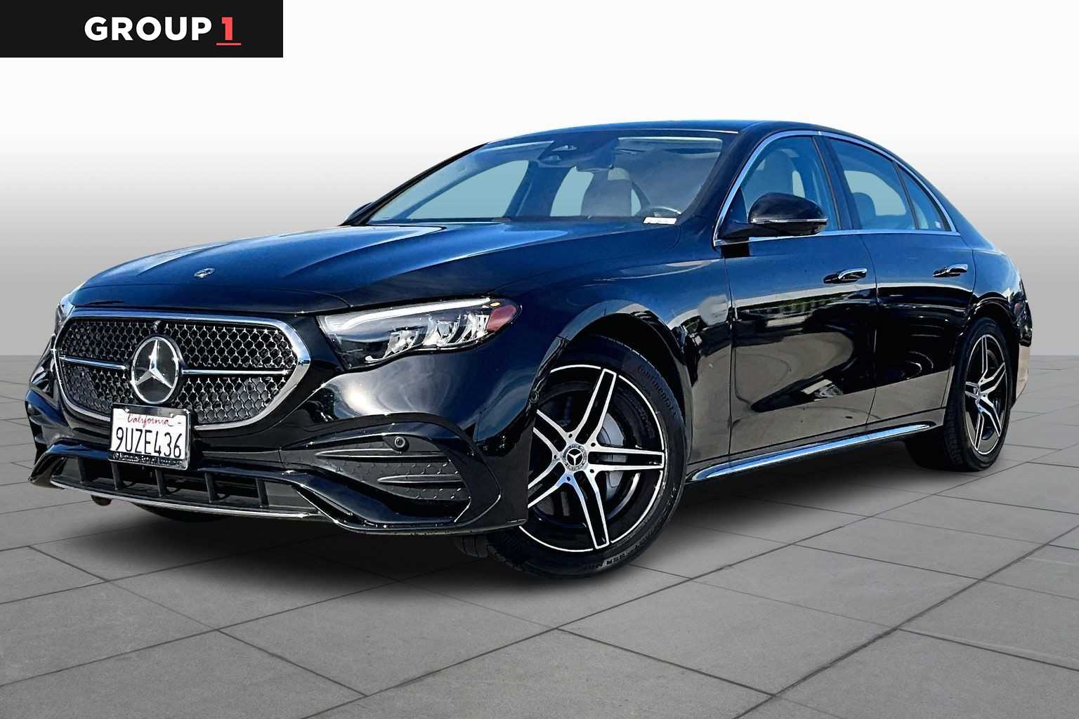 Black 2025 Mercedes-Benz E-Class E 350 4MATIC Sedan All-Wheel Drive 9-Speed Automatic