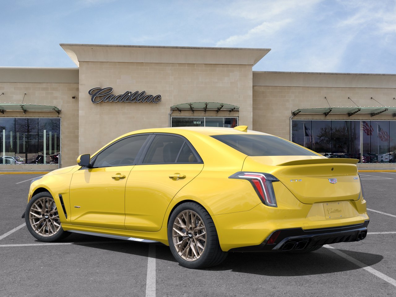 New 2024 Cadillac CT4V VSeries Blackwing Sedan in Friendswood 