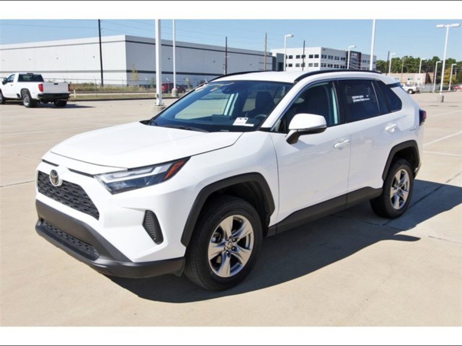 2024 Toyota RAV4 XLE White at Robbins Nissan