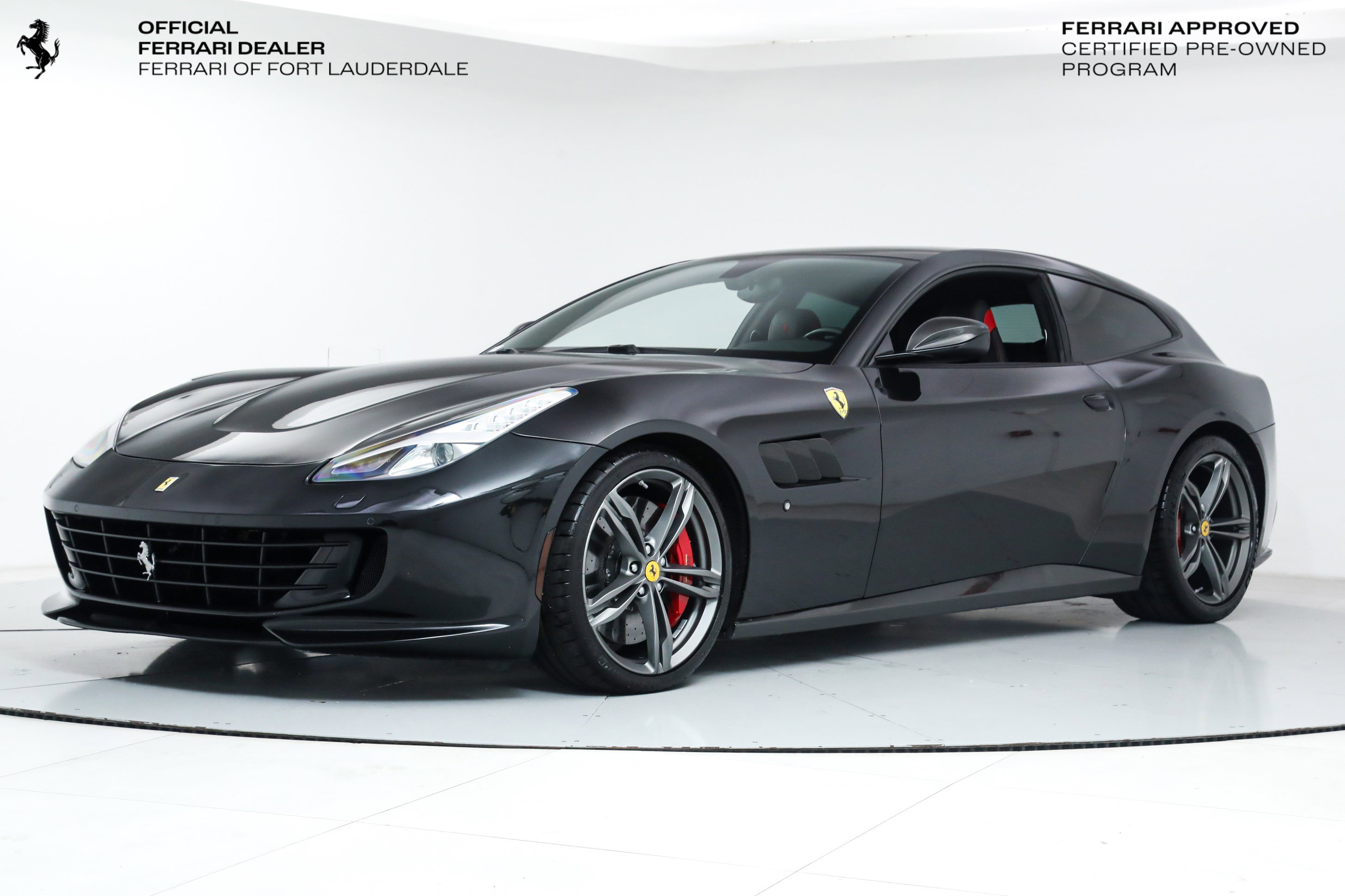 Certified Used 2018 Black Ferrari  image 1