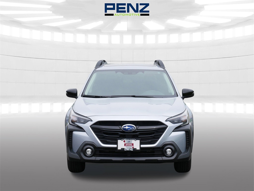 Certified 2025 Subaru Outback Onyx Edition with VIN 4S4BTGLD6S3137741 for sale in Rochester, Minnesota