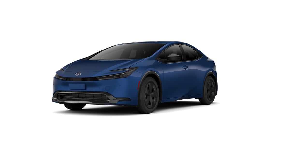 New 2025 Reservoir Blue Toyota LE image 1