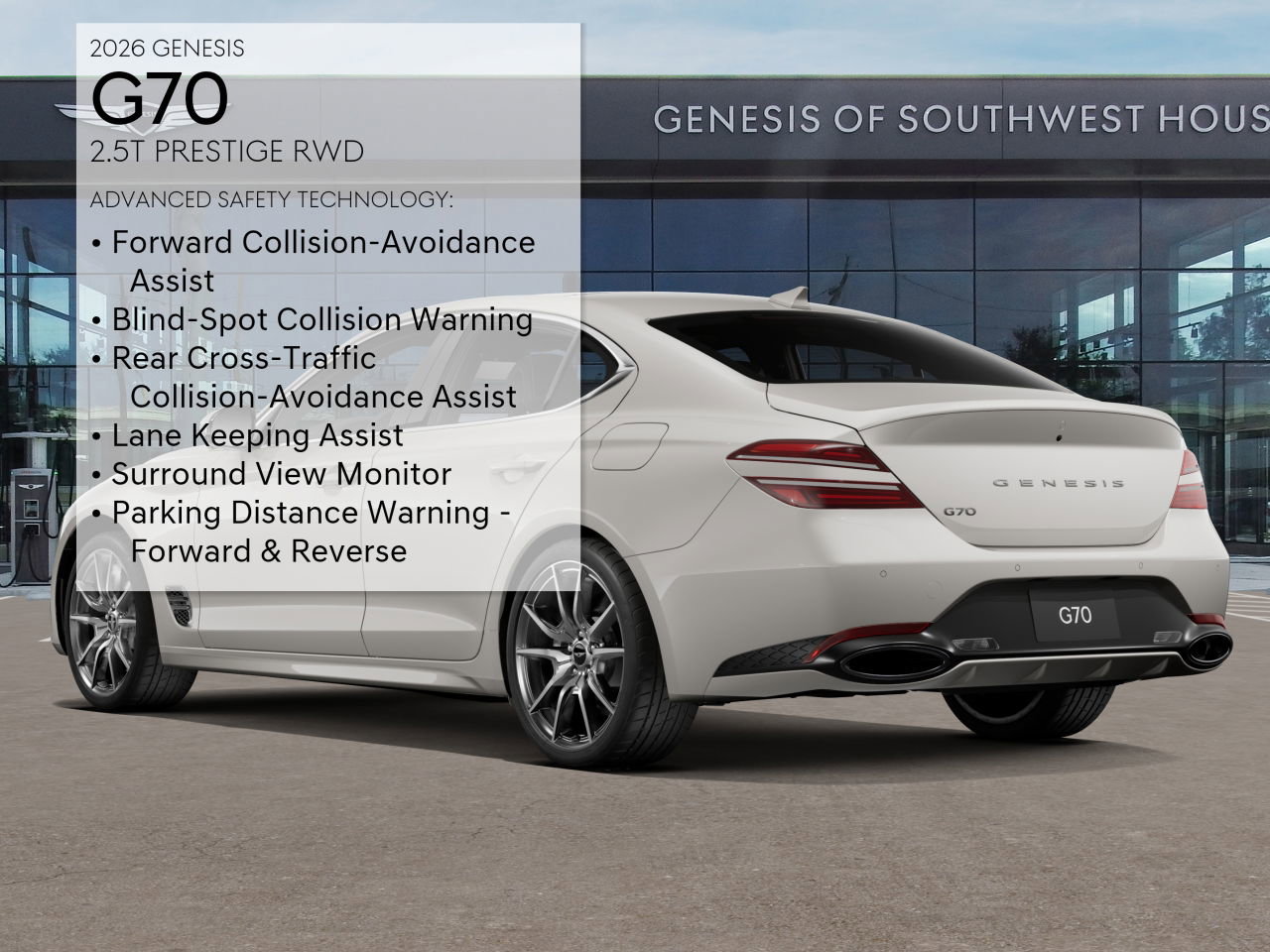 2026 Genesis G70 2.5T Prestige photo 7