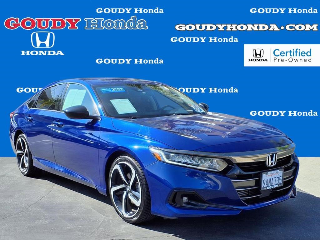 2022 Honda Accord Sport SE