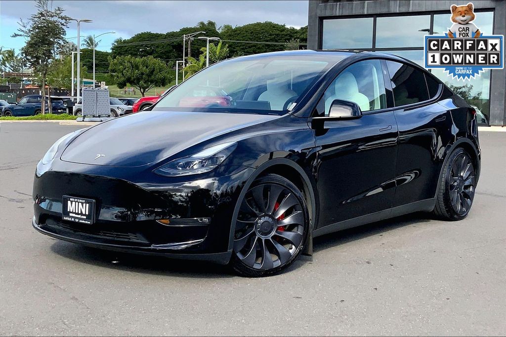 Used 2023 Tesla Model Y Performance with VIN 7SAYGDEF6PF871079 for sale in Northfield, Minnesota