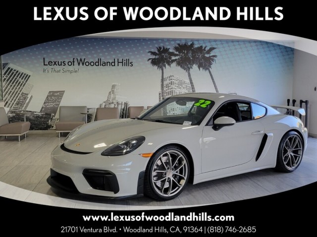 Pre-Owned 2022 PORSCHE CAYMAN GT4 COUPE Coupe in Woodland Hills
