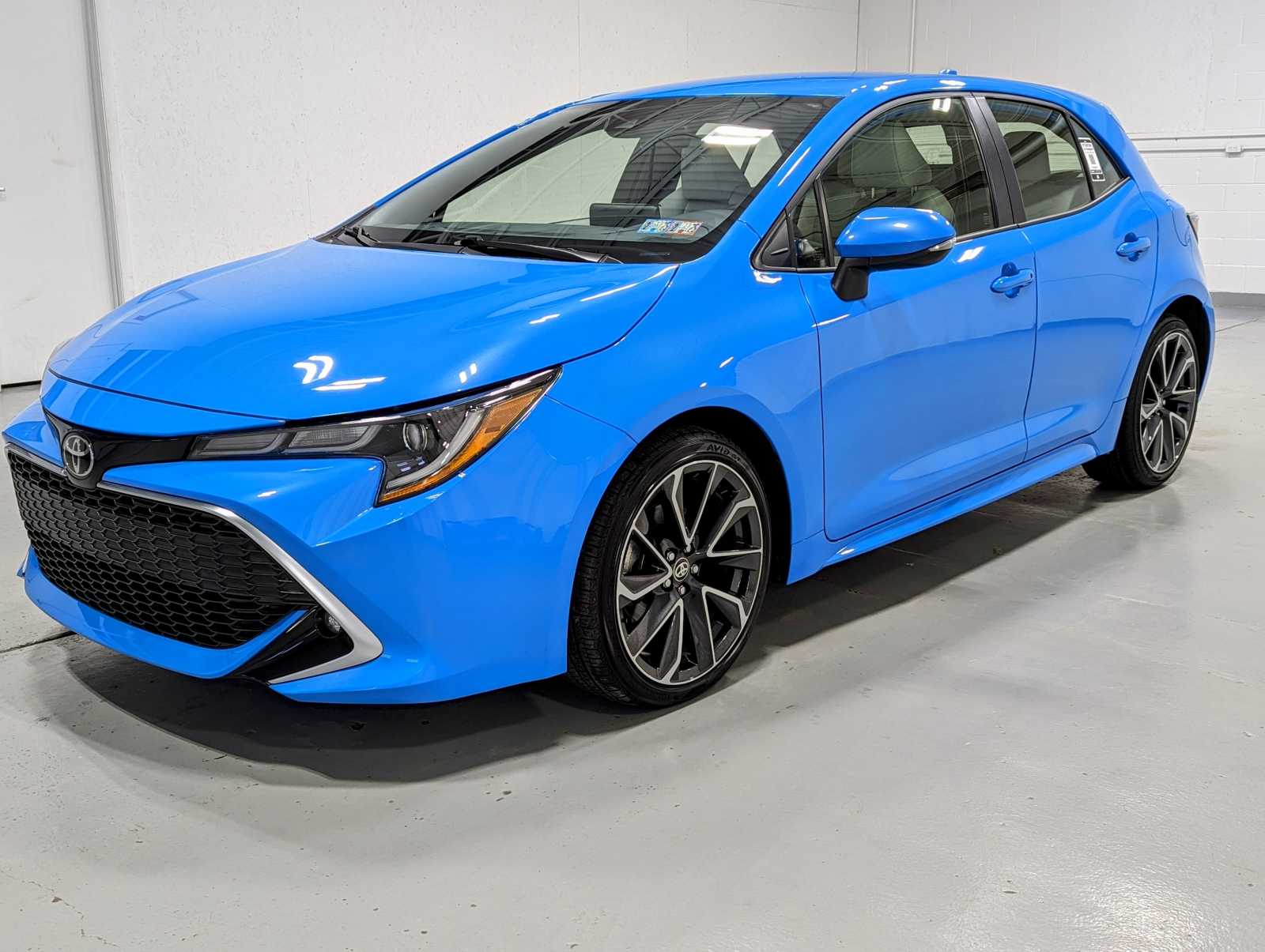 Pre-Owned 2022 Toyota Corolla XSE in Blue Flame | Greensburg | #H10421A