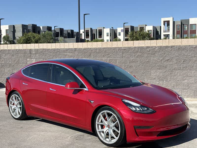 Used 2018 Tesla Model 3 Long Range Dual Motor with VIN 5YJ3E1EB5JF099545 for sale in Las Vegas, NV