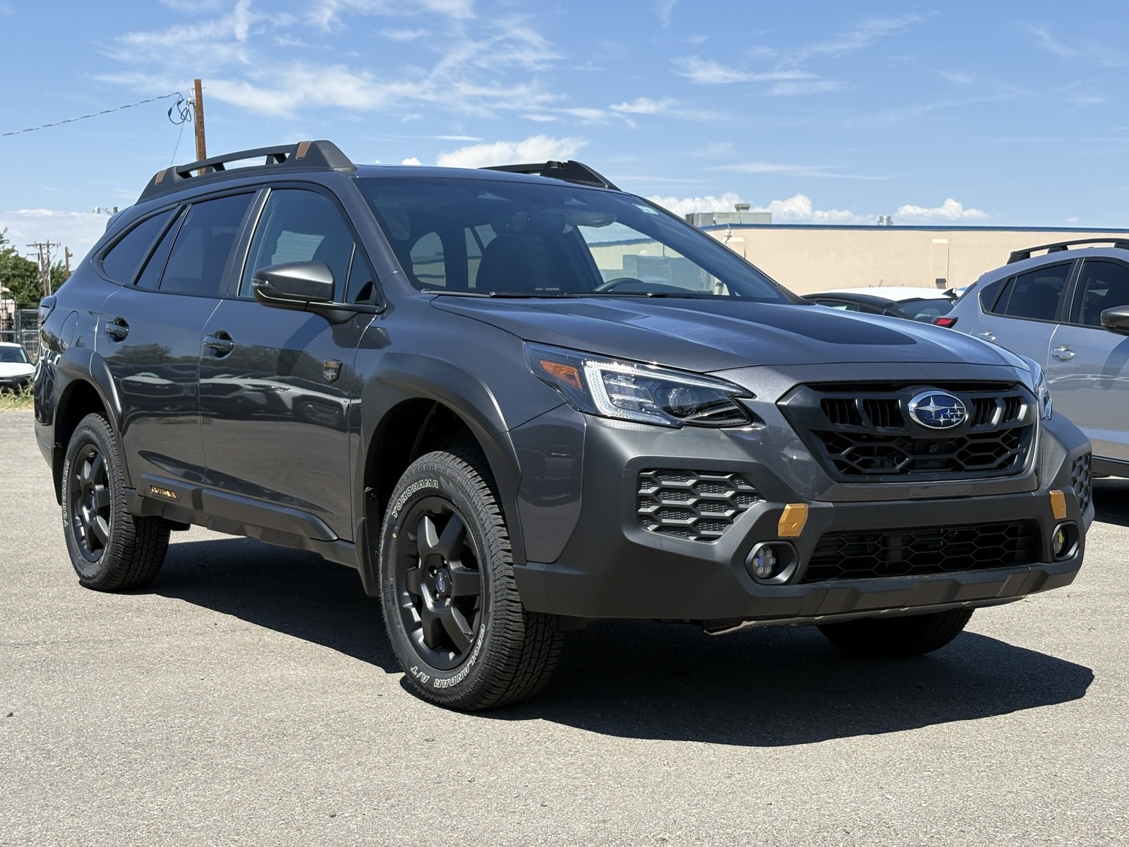 New 2025 Magnetite Gray Metallic Subaru Wilderness image 1