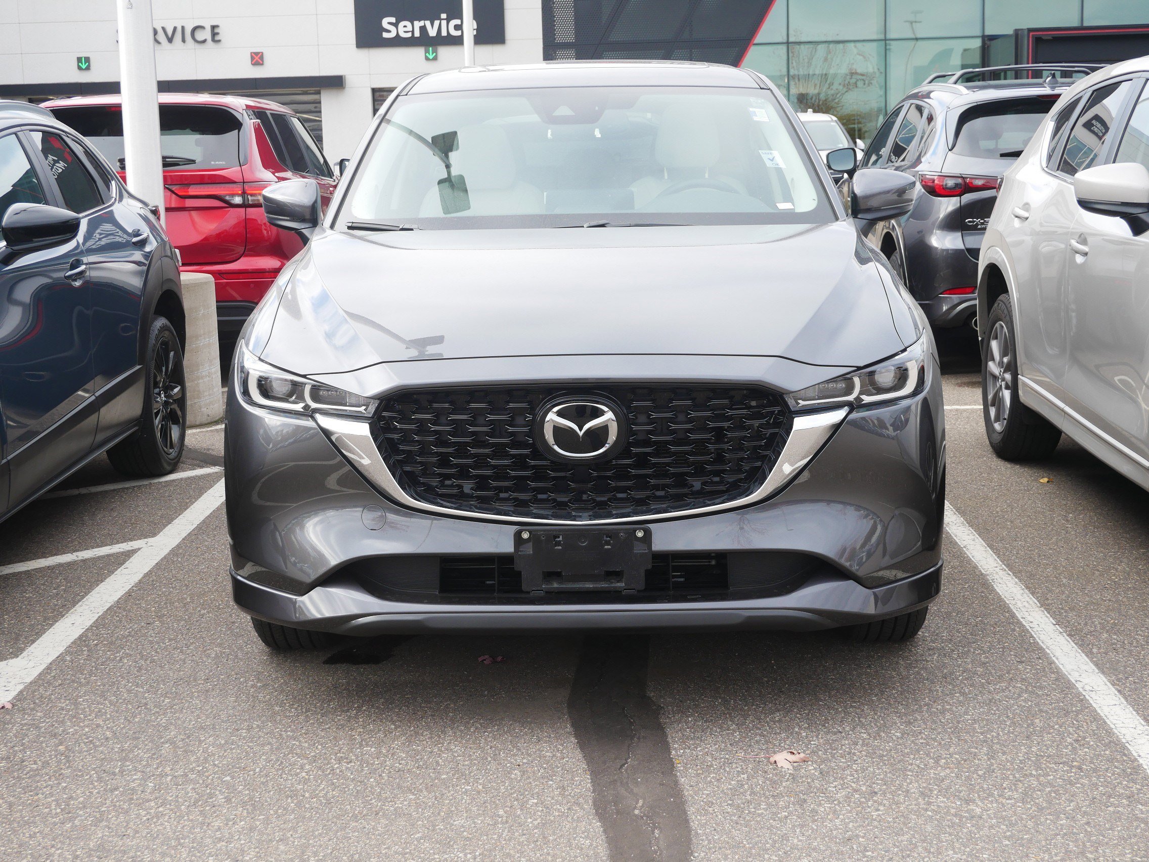 Certified 2025 Mazda CX-5 S Preferred package with VIN JM3KFBCL6S0628907 for sale in Brooklyn Center, Minnesota