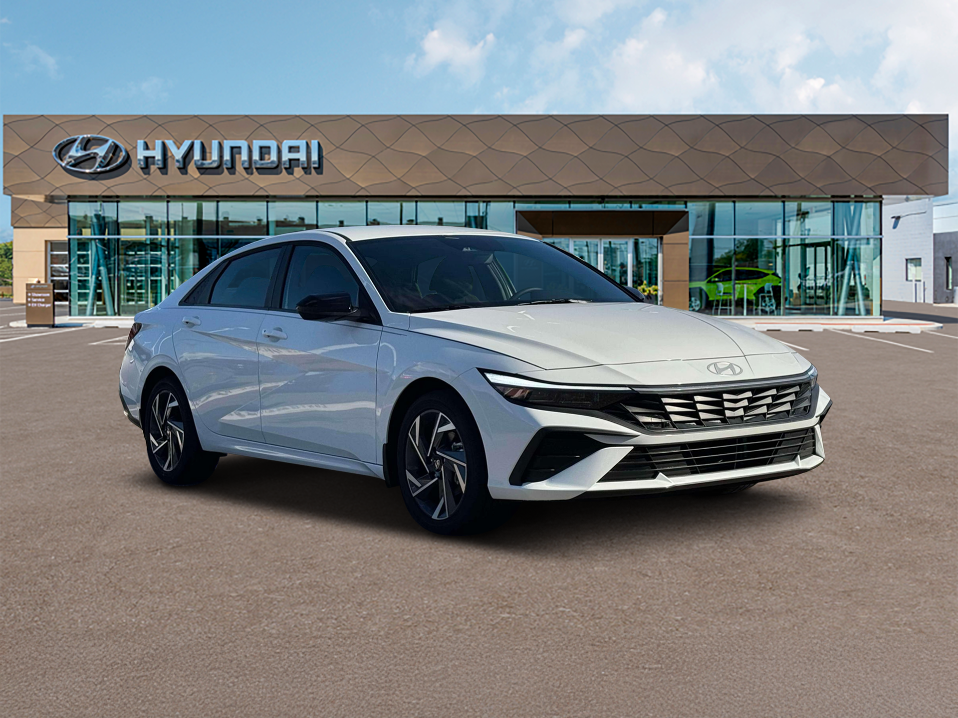 New 2025 White Hyundai SEL Sport image 11