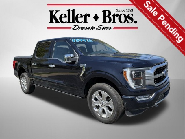 PRE-OWNED 2021 FORD F-150 PLATINUM 5.5FT BED
