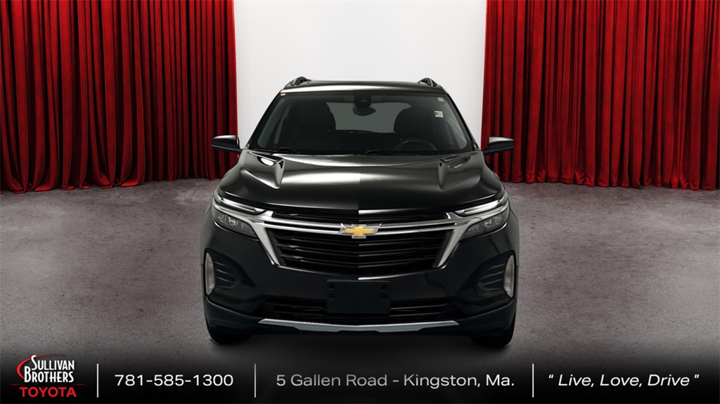 Used 2022 Chevrolet Equinox LT with VIN 3GNAXUEV3NL110988 for sale in Kingston, MA