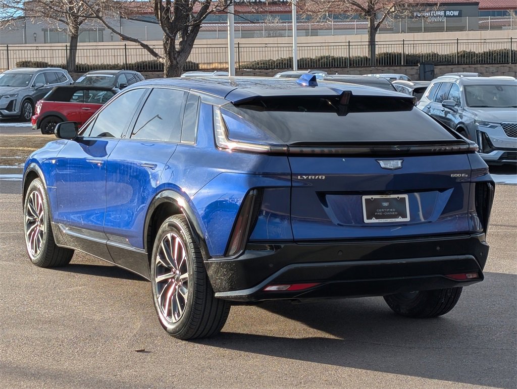 Certified 2024 Cadillac LYRIQ Sport 2 with VIN 1GYKPVRL1RZ141838 for sale in Lone Tree, CO