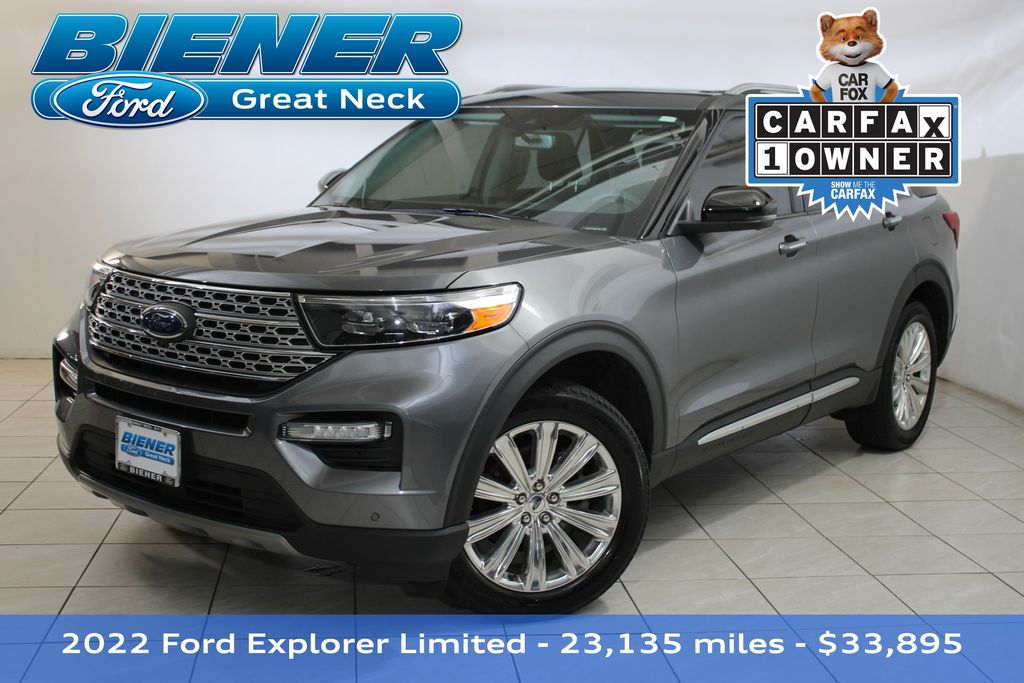 Used 2022 Gray Ford Limited image 1