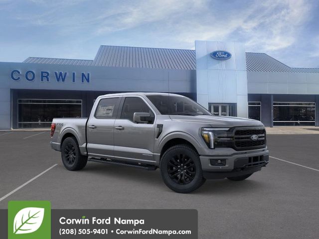 New 2025 Gray Metallic Ford Lariat image 1