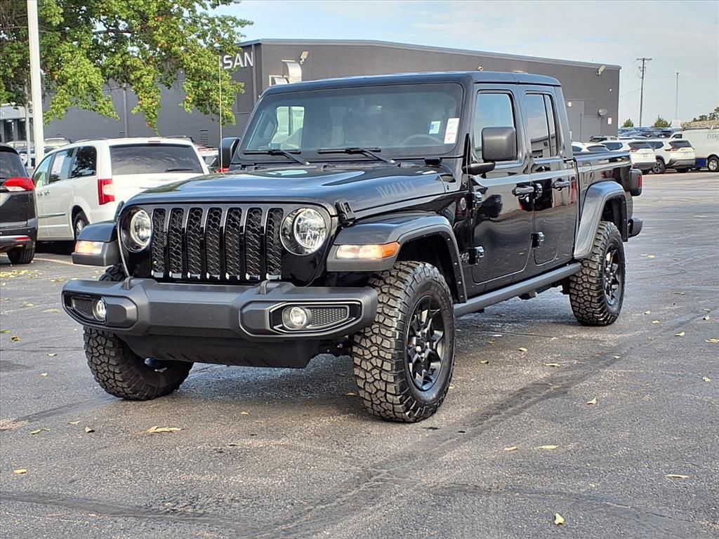 Used 2023 Jeep Gladiator WILLYS with VIN 1C6HJTAG1PL574474 for sale in Kansas City