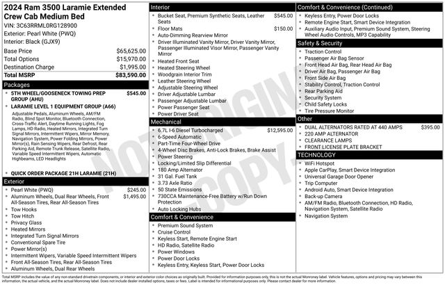 2024 RAM Ram 3500 Pickup Laramie's photo