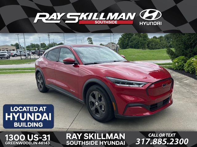 Used 2021 Ford Mustang Mach-E Select AWD with VIN 3FMTK1SS4MMA32833 for sale in Greenwood, IN
