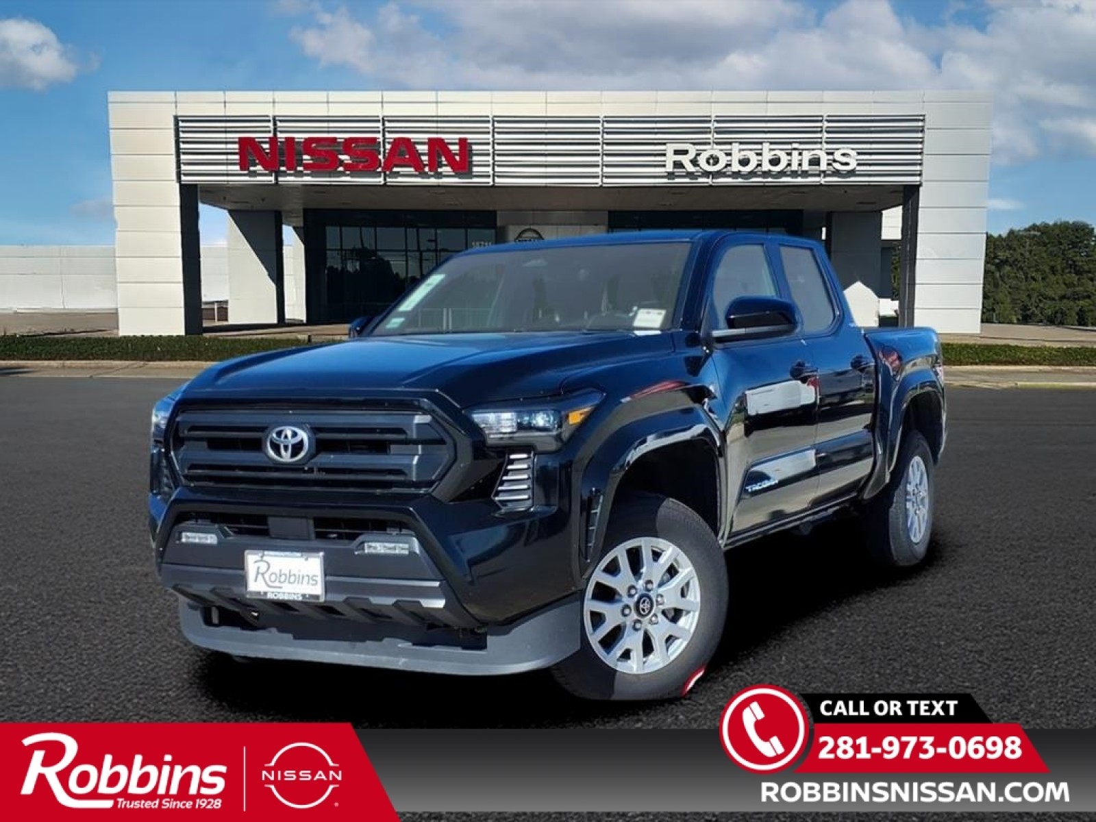 2024 Toyota Tacoma 4WD TRD Off Road Black at Robbins Nissan