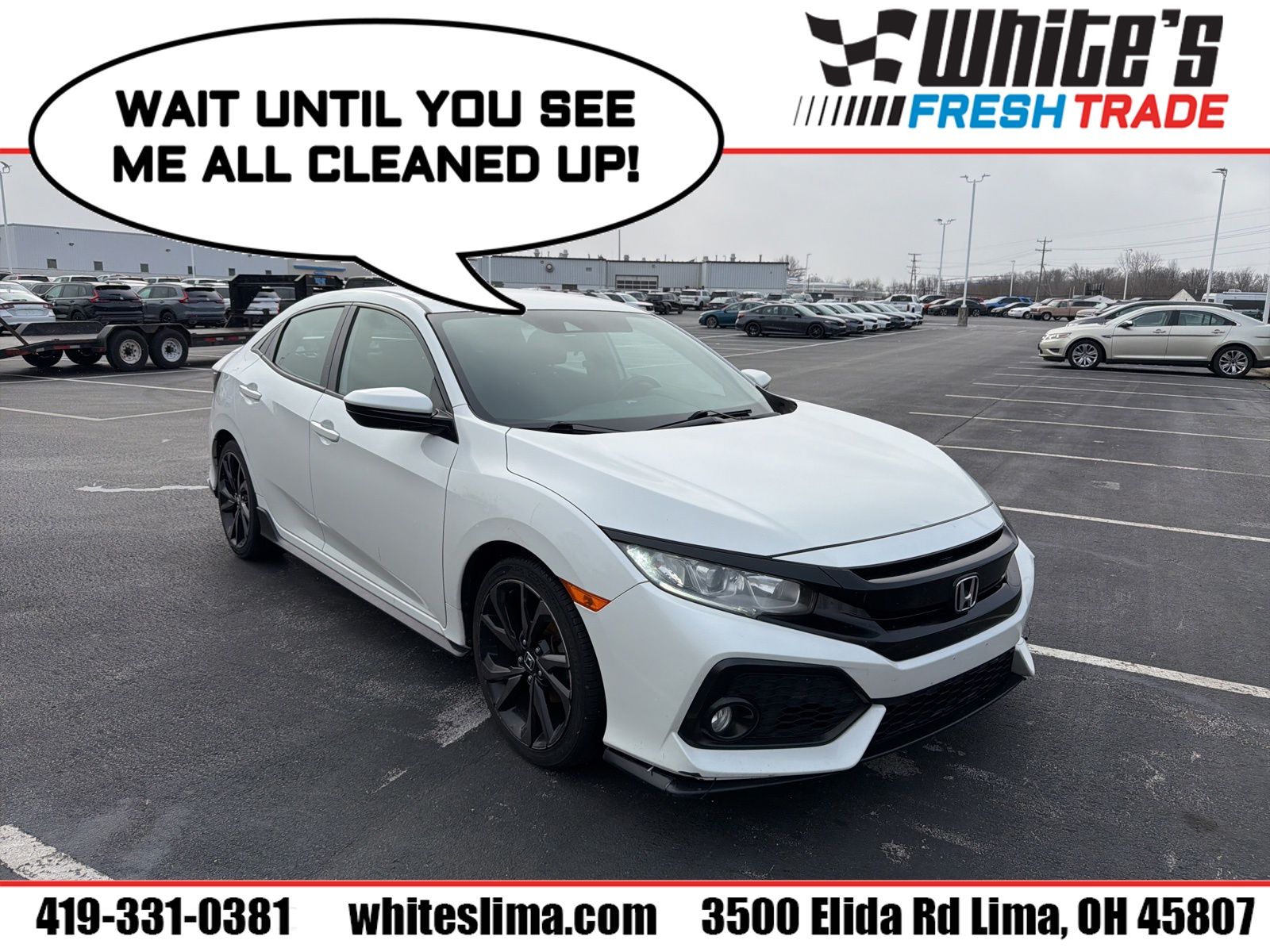 2019 Honda Civic Hatchback Sport's photo