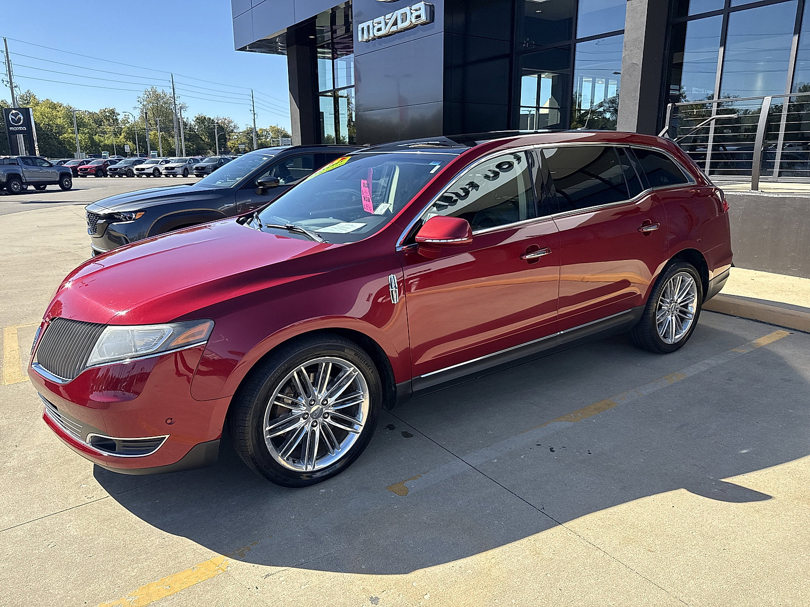Used 2013 Lincoln MKT EcoBoost with VIN 2LMHJ5AT8DBL50700 for sale in Evansville, IN