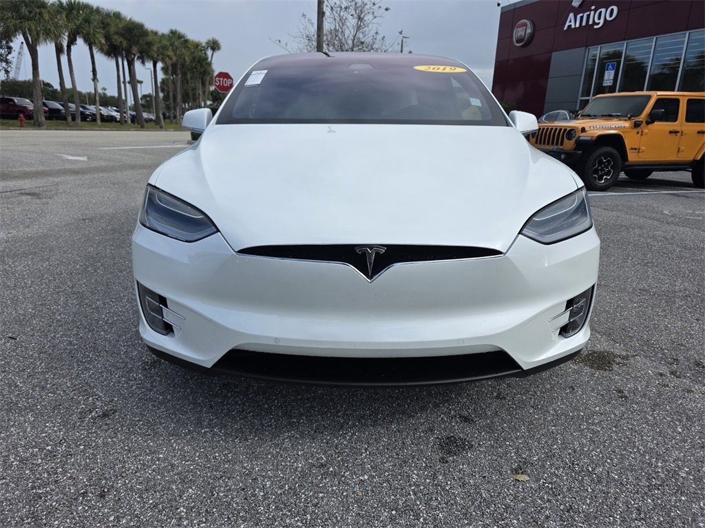 Used 2019 Tesla Model X 100D with VIN 5YJXCDE2XKF187811 for sale in West Palm Beach, FL