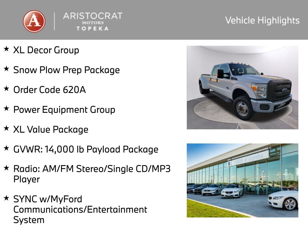 Used 2015 Ford F-350 Super Duty XL with VIN 1FT8W3DT4FEC40557 for sale in Kansas City