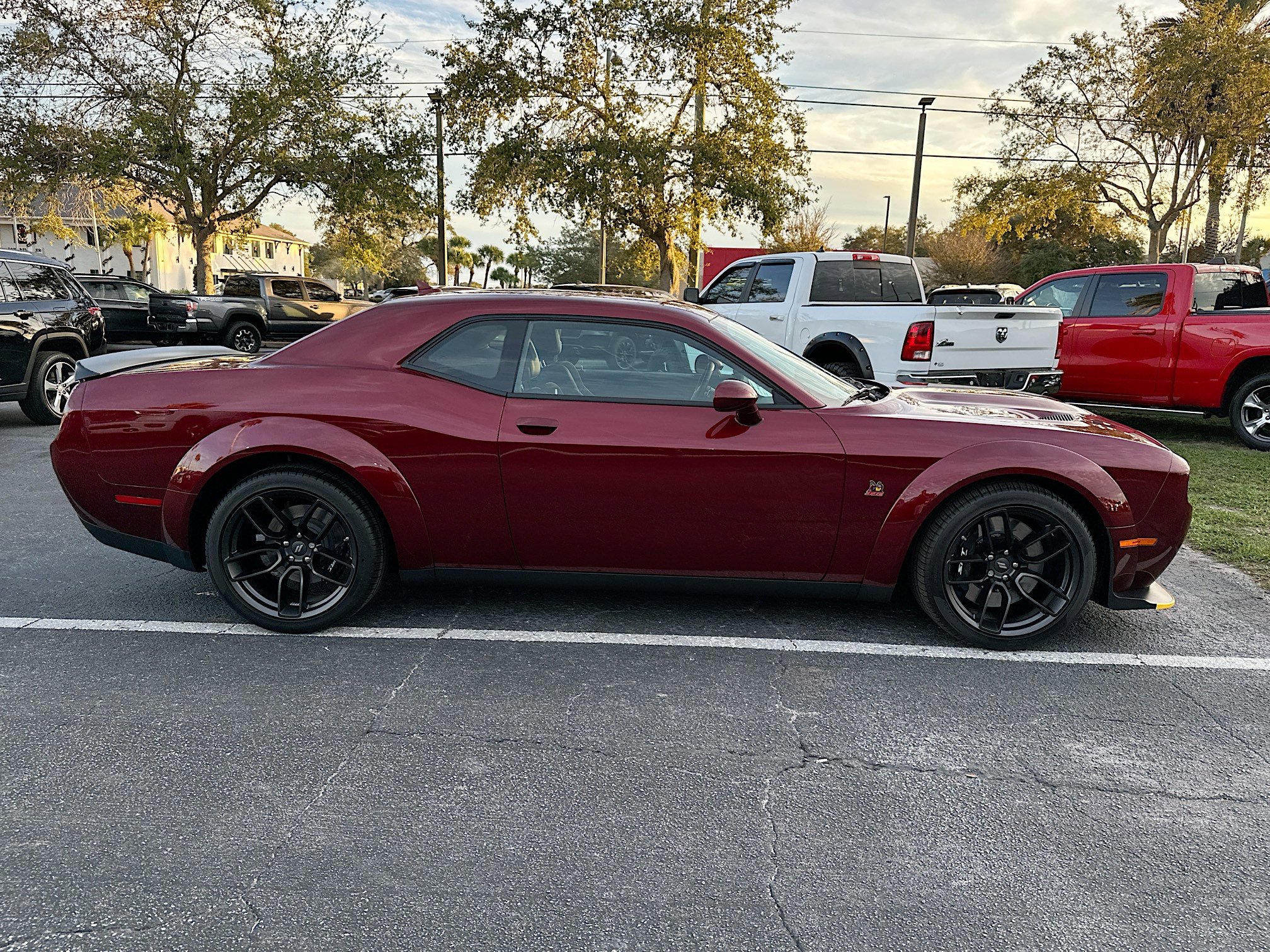 New 2023 Dodge Challenger R/T Scat Pack Widebody Coupe in Clearwater 