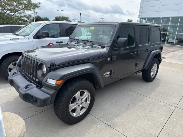 Certified 2018 Jeep All-New Wrangler Unlimited Sport S with VIN 1C4HJXDG8JW101091 for sale in Shakopee, Minnesota
