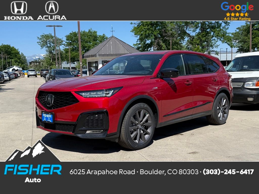New 2025 Performance Red Pearl Acura A-Spec image 1