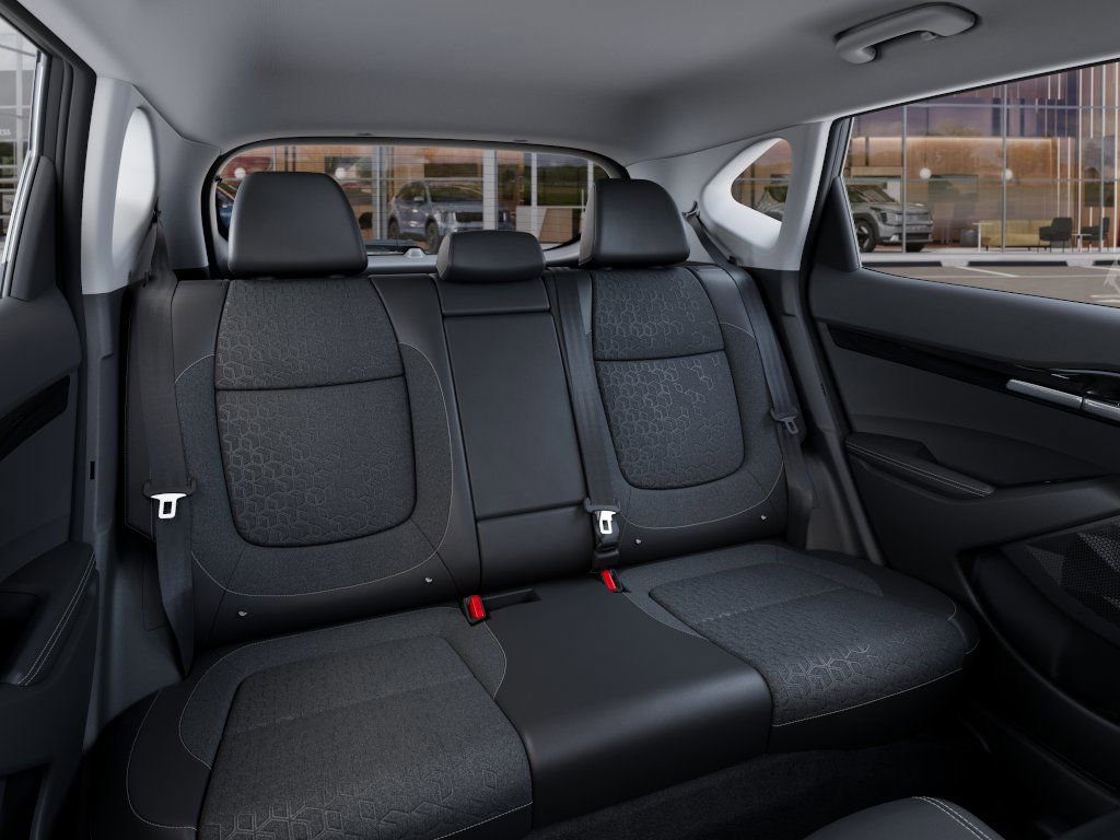 New 2025 Clear White/Black Roof Kia S image 16