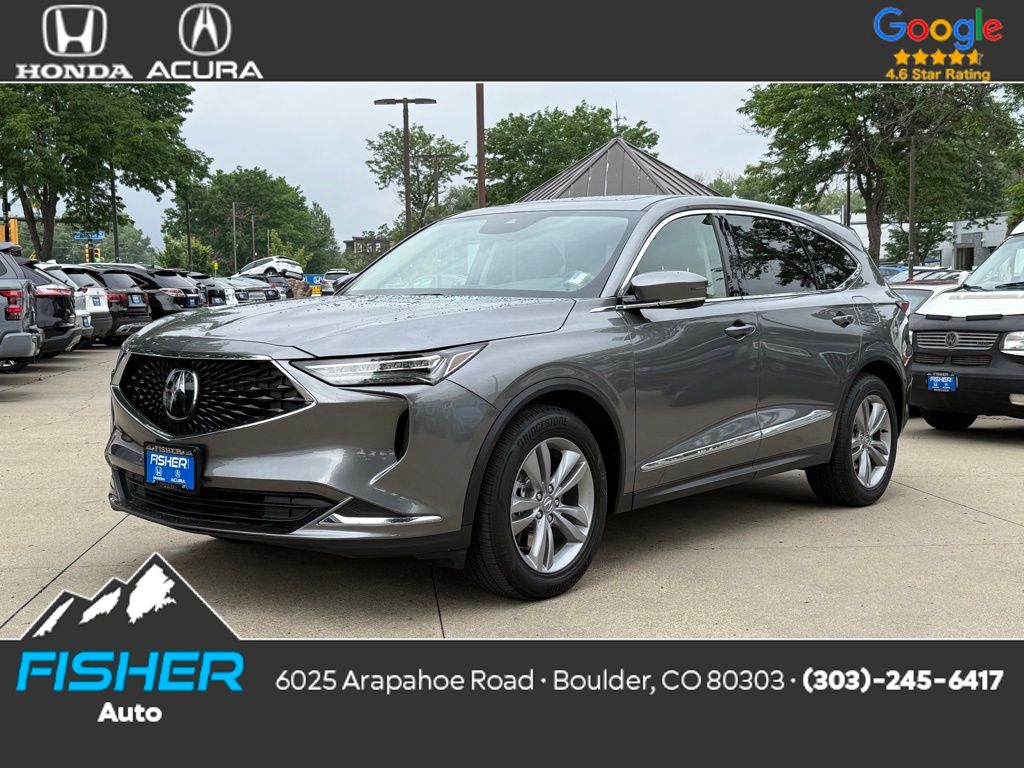 Used 2023 Liquid Carbon Metallic Acura SH-AWD image 1