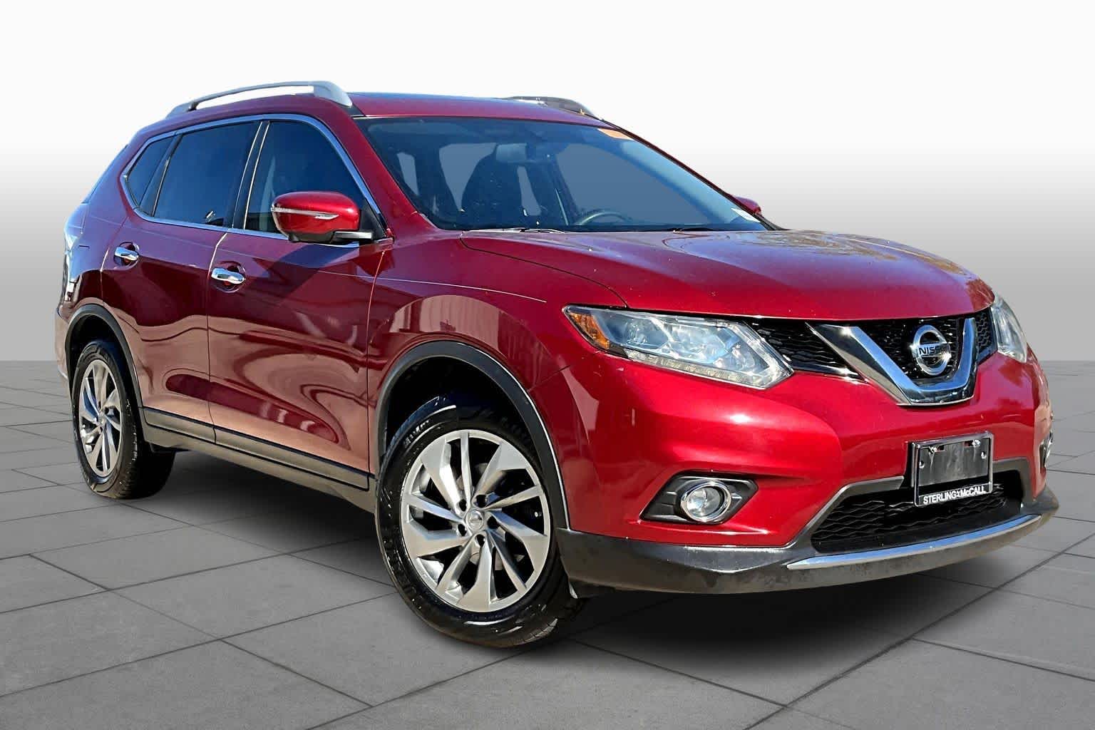 Used 2014 Nissan Rogue SL with VIN 5N1AT2MT9EC870925 for sale in Stafford, TX