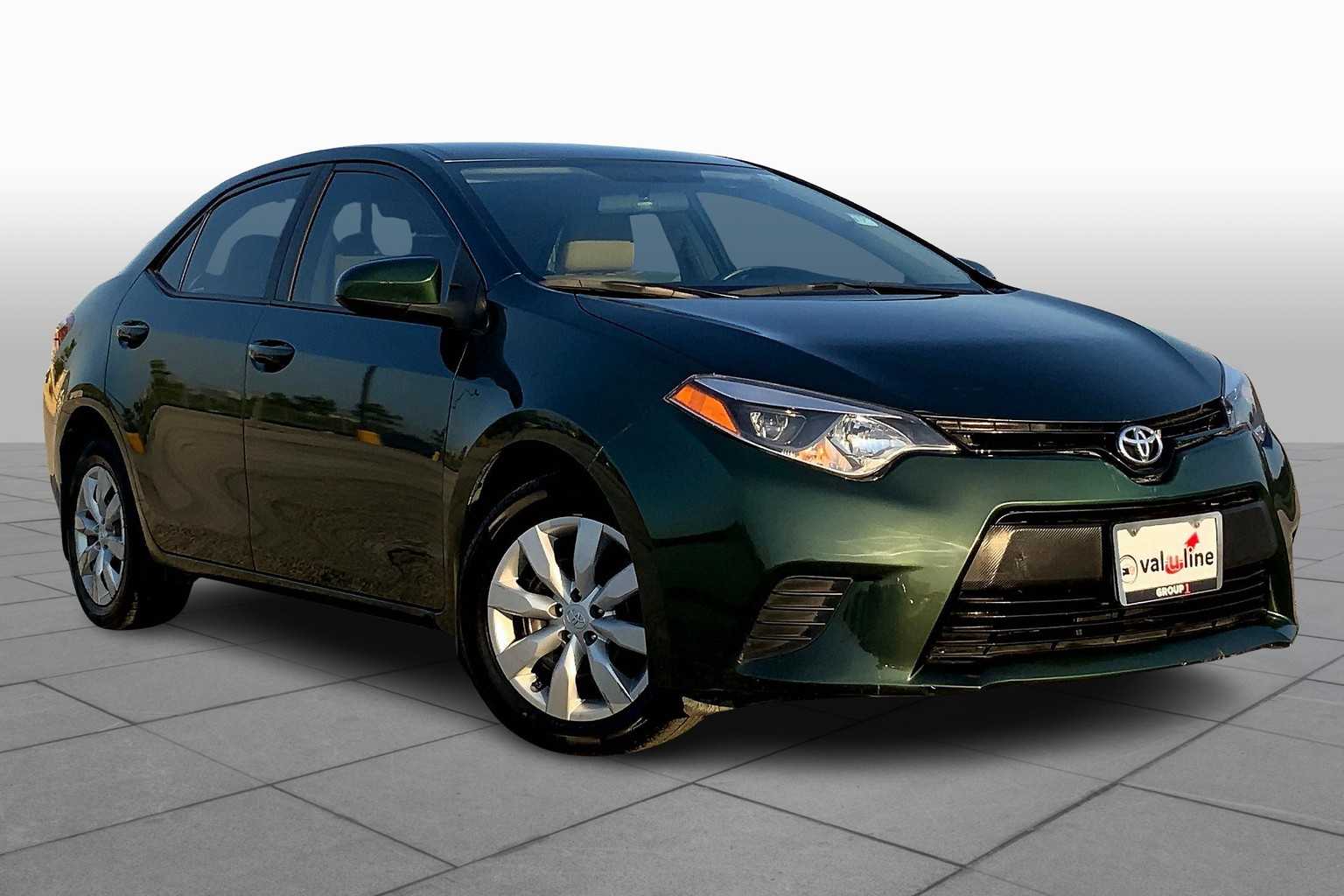 Used 2014 Toyota Corolla LE with VIN 5YFBURHE3EP004882 for sale in Richmond, TX