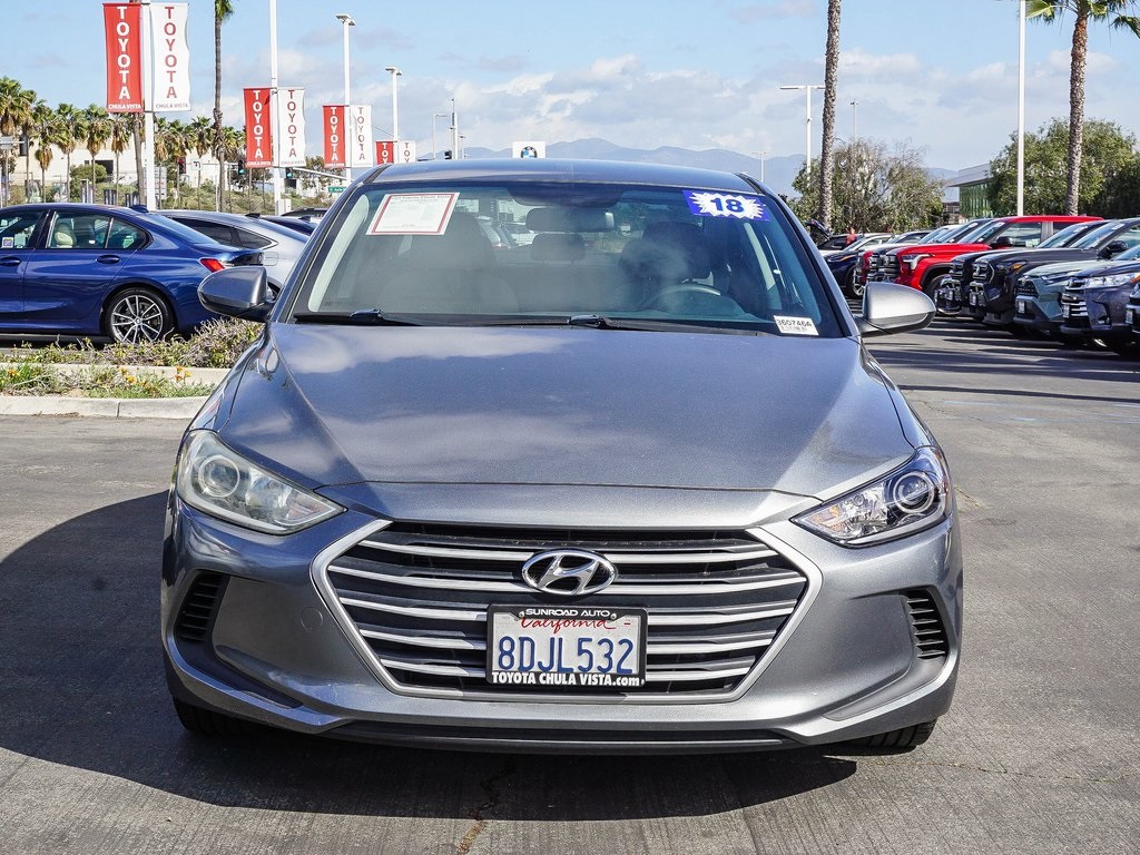 Used 2018 Hyundai Elantra SEL with VIN KMHD84LF9JU556489 for sale in Chula Vista, CA