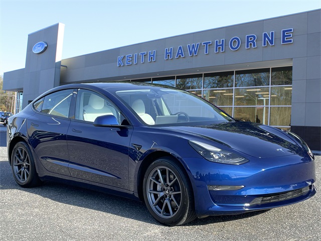 Used 2023 Tesla Model 3 Base with VIN 5YJ3E1EA6PF649559 for sale in Belmont, NC