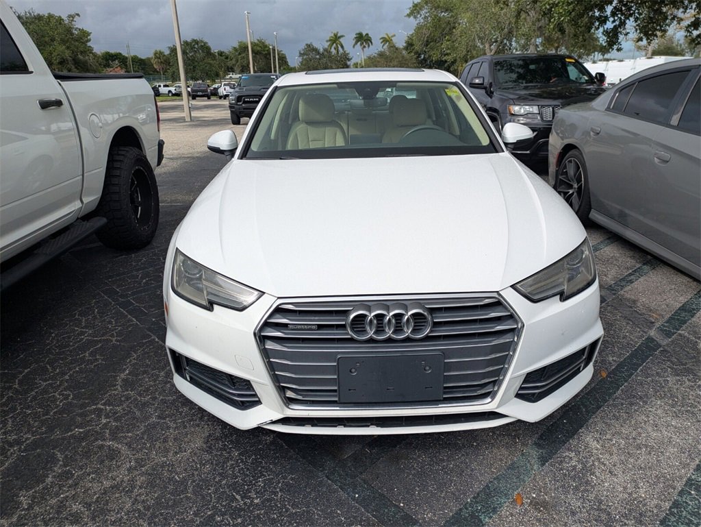 Used 2018 Audi A4 Premium with VIN WAUDNAF47JA036585 for sale in West Palm Beach, FL