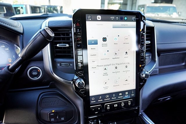 New 2026 Ceramic Gray Clear-Coat Exterior Paint RAM Laramie image 35