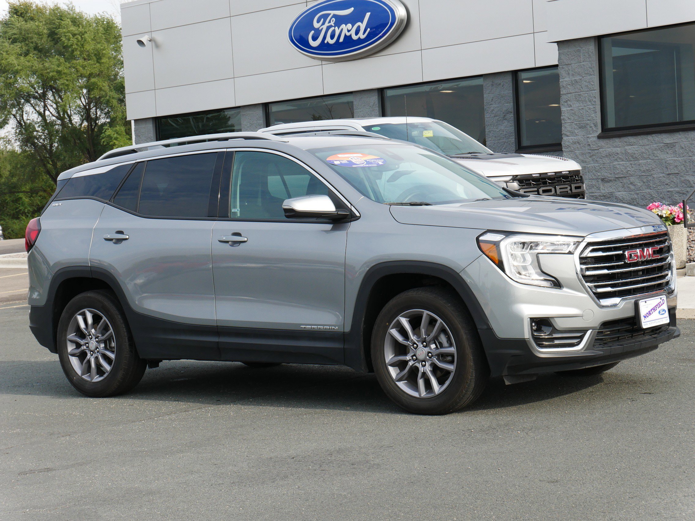 Certified 2024 GMC Terrain SLT with VIN 3GKALVEG8RL233224 for sale in Northfield, Minnesota