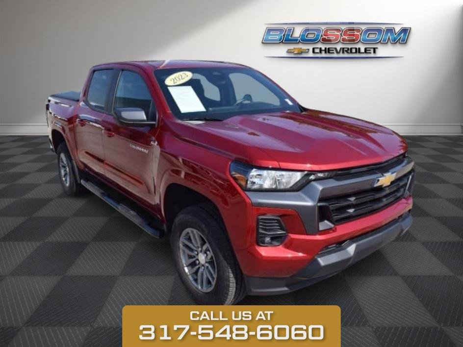 Used 2023 Radiant Red Tintcoat Chevrolet LT image 1