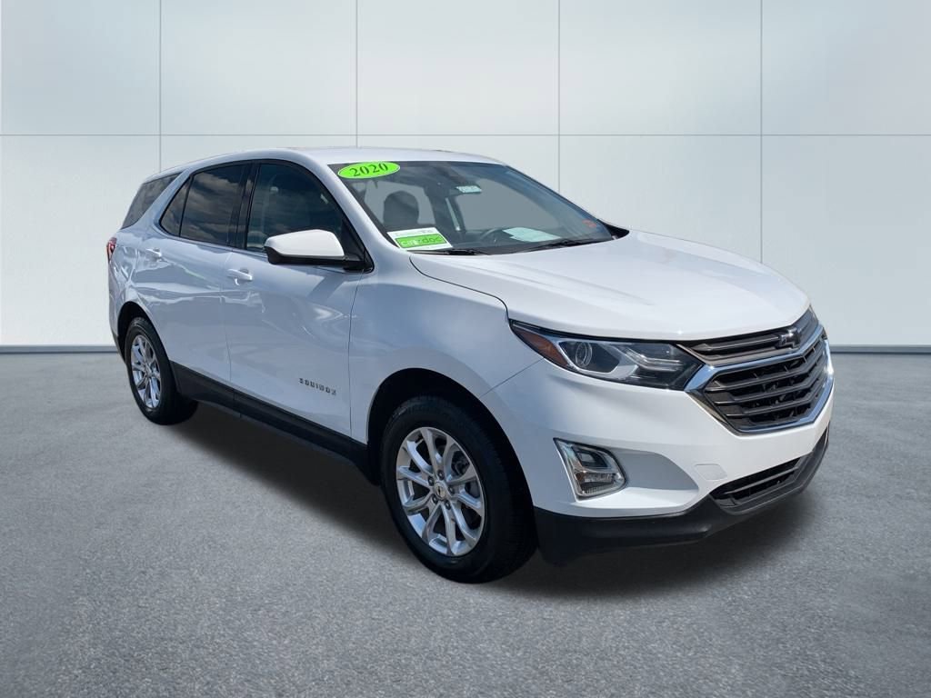 Used 2020 Chevrolet Equinox LT with VIN 2GNAXUEV8L6215544 for sale in Triadelphia, WV