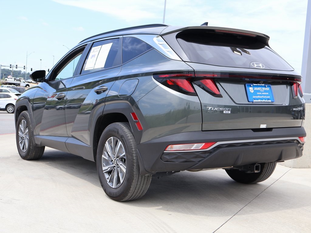 2024 Hyundai Tucson Hybrid Blue photo 3