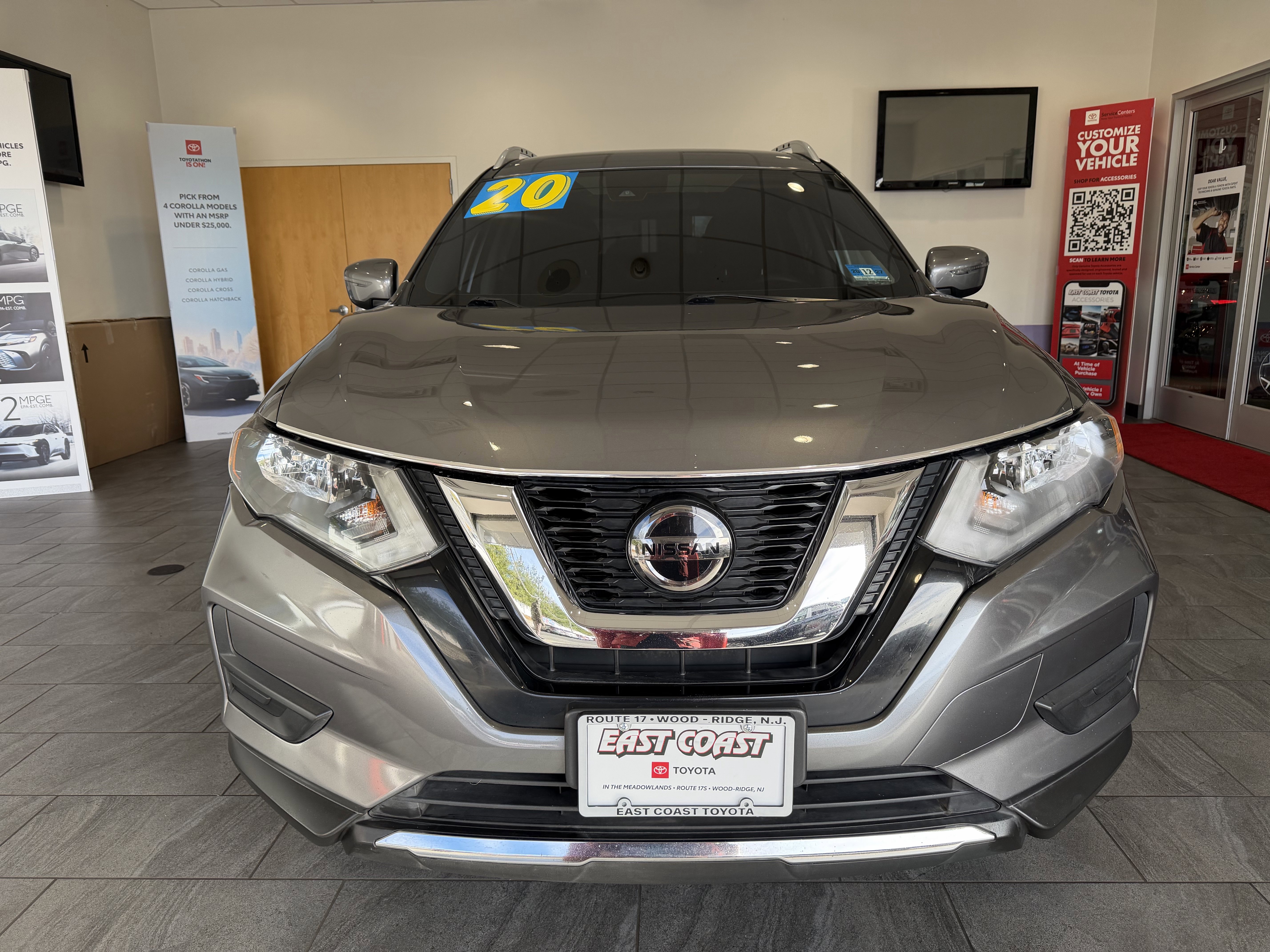 Used 2020 Nissan Rogue SV with VIN KNMAT2MV8LP529916 for sale in Wood-Ridge, NJ
