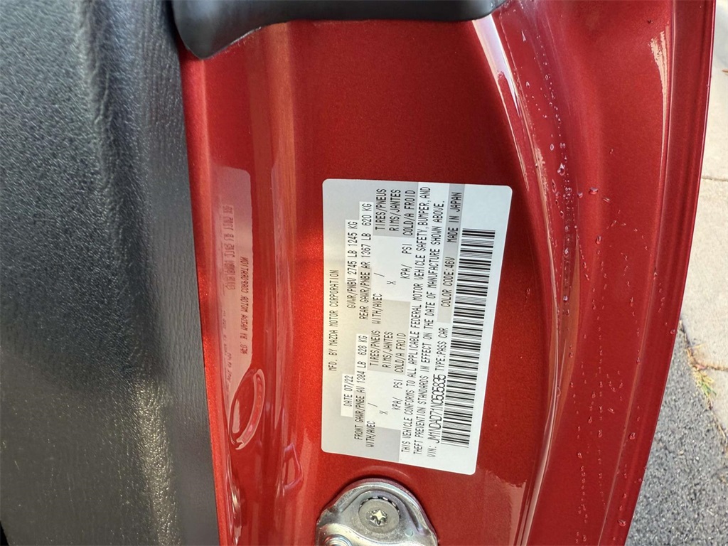 2022 Mazda MX-5 Miata Miata Grand Touring photo 30